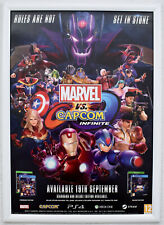 Pôster promocional Marvel vs. Capcom Infinite RARO PS4 PC XBOX ONE 42cm x 59cm comprar usado  Enviando para Brazil