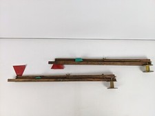 Vara de molinete de pesca vintage Fishcrafters Pat 2502231 ponta de latão Worcester, MA, usado comprar usado  Enviando para Brazil
