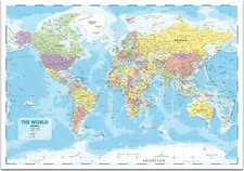 Large map poster for sale  HARROW