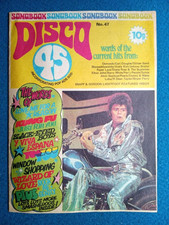 disco 45 magazine for sale  SOUTHWELL