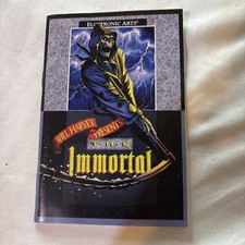 The Immortal Sega Genesis manual livreto somente Will Harvey Presents EA comprar usado  Enviando para Brazil