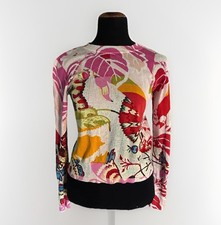 Suéter Pulôver Feminino Desigual by C. Lacroix La Rochelle Multicolorido Tamanho XL, usado comprar usado  Enviando para Brazil