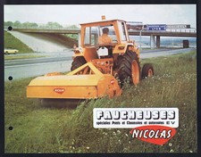 Prospectus faucheuses nicolas d'occasion Prospectus faucheuses nicolas d'occasion  Marcillat-en-Combraille