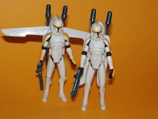 Lote de 2 mochilas Star Wars The Clone Wars 212th Battalion Clone Trooper & Jet comprar usado  Enviando para Brazil