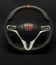 VOLANTE ESPORTIVO DE COURO PERFURADO PARA HONDA CIVIC FD2/FN2 2006-12, usado comprar usado  Enviando para Brazil