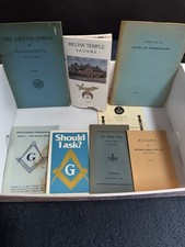Lot masonic books for sale  Chicopee