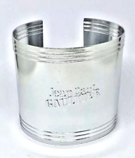 Bracelete Jean Paul Gaultier JPG prata metal frete grátis, usado comprar usado  Enviando para Brazil