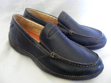 Mens black leather for sale  WHITLEY BAY