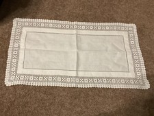 Lace tray cloth for sale  ASHFORD