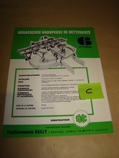 Prospectus arracheuse groupeus d'occasion  Gannat