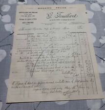 Facture ancienne 1923 d'occasion  Sainte-Menehould