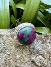 Sterling silver ruby for sale  MELKSHAM