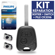 Plip 2 Boutons Coque de Clé pour Télécommande CITROEN C4 Picasso C1 C2 C3 C5, usado comprar usado  Enviando para Brazil