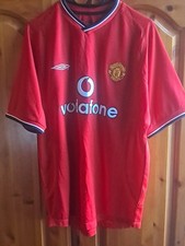 Man utd 2001 for sale  GILLINGHAM