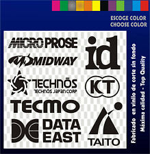 Usado, KIT PEGATINAS - STICKERS - VINILO - VINYL - RETRO ARCADE Mega Retro Vinyl BarTop comprar usado  Enviando para Brazil