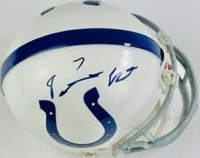 MINICAPACETE DE FUTEBOL AMERICANO AUTOGRAFADO POR TOM MOORE INDIANAPOLIS COLTS J1 comprar usado  Enviando para Brazil