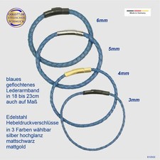 Leder armband geflochten gebraucht kaufen  Prien a.Chiemsee