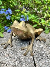 Brass frog figurine for sale  Oviedo