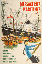 Original boat poster d'occasion  Saint-Ouen