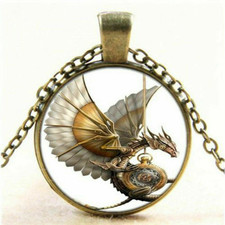 Drachen cabochon halskette gebraucht kaufen  Hamburg