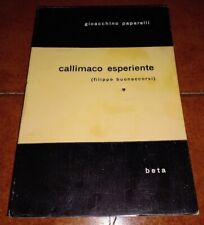 Paparelli callimaco esperiente usato  Italia