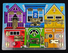 Placa de atividades Melissa & Doug looks and travas placa 6 portas numeradas animais comprar usado Placa de atividades Melissa & Doug looks and travas placa 6 portas numeradas animais comprar usado  Enviando para Brazil