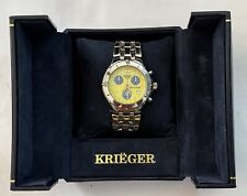 Krieger velocita watch for sale  Cockeysville