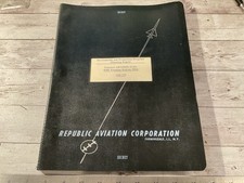 ORIG 1956 REPUBLIC AVIATION EXPERIMENTAL AP-77 RELATÓRIO DE PLANEJAMENTO DE AERONAVES, usado comprar usado  Enviando para Brazil