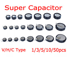 Supercapacitor Farad tipo camada dupla 1/3/5/10/50pcs 5.5V 0.1F-4F V/H/C comprar usado  Enviando para Brazil