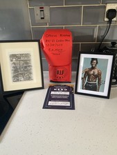 Signed boxing glove for sale  MANCHESTER