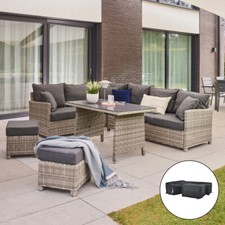 Polyrattan sitzgruppe rattanm� gebraucht kaufen  Lübbecke
