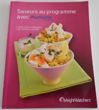 Livre weightwatchers saveurs d'occasion  Saint-Gilles-Croix-de-Vie