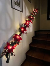 Weihnachtsstern girlande led gebraucht kaufen  Mülheim an der Ruhr