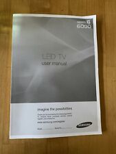 Usado, TV LED original Samsung Series 6 - 6000/6050 somente manual do usuário comprar usado Usado, TV LED original Samsung Series 6 - 6000/6050 somente manual do usuário comprar usado  Enviando para Brazil