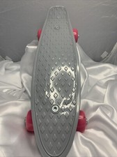 Mini Cruiser Penny Style Skate 17" Deck Plástico Cinza 110 Lbs, usado comprar usado  Enviando para Brazil