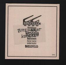 Bielefeld werbung 1911 gebraucht kaufen  Leipzig