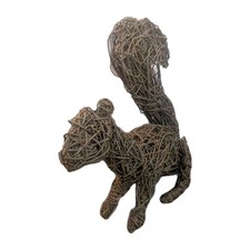 Willow squirrel sculpture for sale  STOKE-ON-TRENT