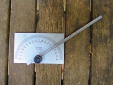 Starrett protractor depth for sale  Waterford