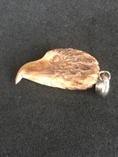 Berloque pingente de chifre de escultura em águia - Navajo feito à mão sem assinatura 3K13 comprar usado  Enviando para Brazil