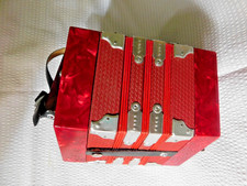 Concertina red finish d'occasion  Expédié en Belgium
