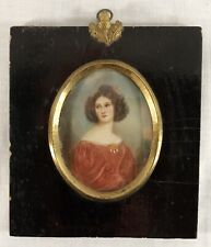 Antique miniature portrait for sale  Trenton