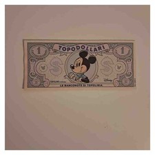 Banconota topodollari topolino usato  Cento