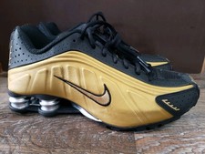 NOVO Tênis Esportivo Nike Shox R4 Wmn's 10.5/Masculino 9 Preto/Mtlic Dourado AR3565-005 comprar usado  Enviando para Brazil