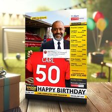 Nottingham forest birthday for sale  CLACTON-ON-SEA