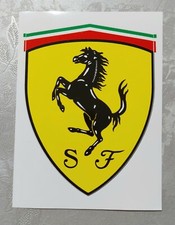Adesivo ferrari grande usato  San Mauro Castelverde