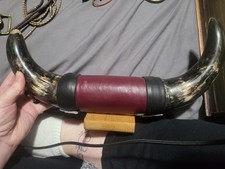 Mounted longhorns wooden for sale  Marcus Hook