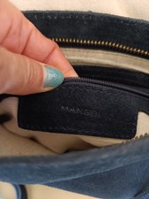 Borsa mango camoscio usato  Catania