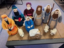 Handmade nativity knitted for sale Handmade nativity knitted for sale  STRATFORD-UPON-AVON