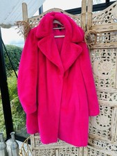 Knallpinke plüschjacke marc gebraucht kaufen  Bönen