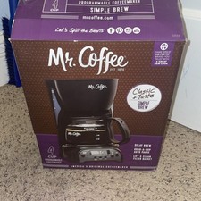 Mr Coffee 4 xícaras cafeteira gotejamento temporizador de atraso cerveja relógio automático programável mini comprar usado  Enviando para Brazil